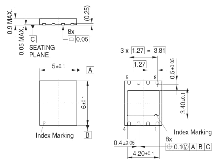 Mechanical Drawing - Soracom Global Multi-Carrier Commercial & Industrial eSIMs